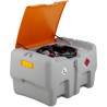 Depósito de gasoil 440 litros con bomba eléctrica CENTRI SP 12 V y tapa DT-Mobil Easy CEMO para sistema batería AP STILH